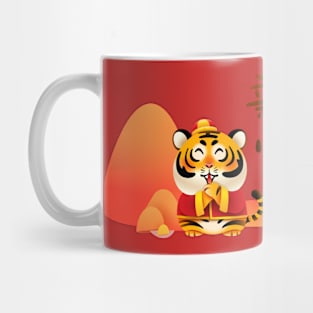 Happy Tiger Mug